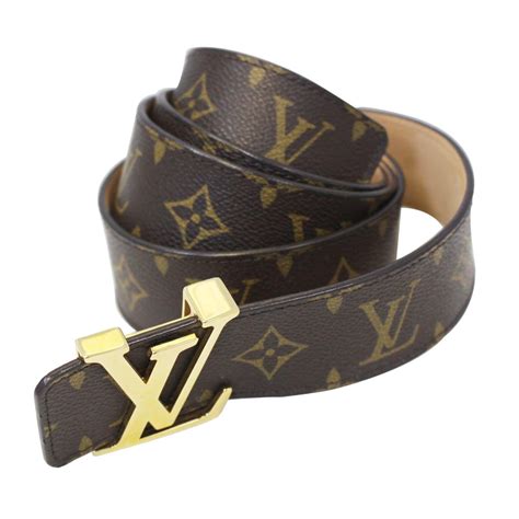 lv belt with letters.